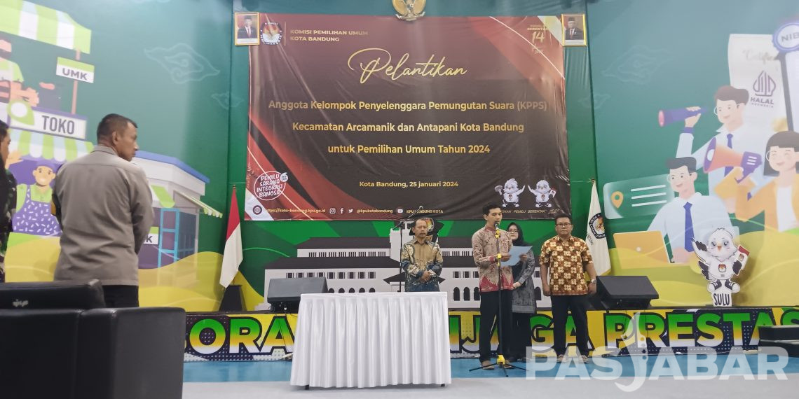 KPU Kota Bandung Telah Lantik 51.968 Petugas KPPS