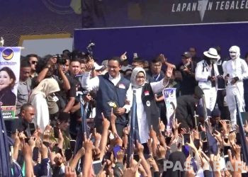Kampanye Capres Anies Baswedan di Kota Bandung, Janjikan Harga Sembako Terjangkau