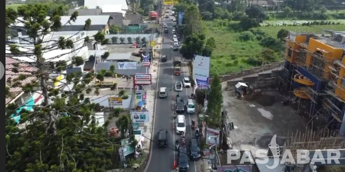 Lalu Lintas Menuju Objek Wisata Lembang Ramai di Awal Tahun 2024