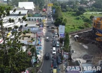 Lalu Lintas Menuju Objek Wisata Lembang Ramai di Awal Tahun 2024