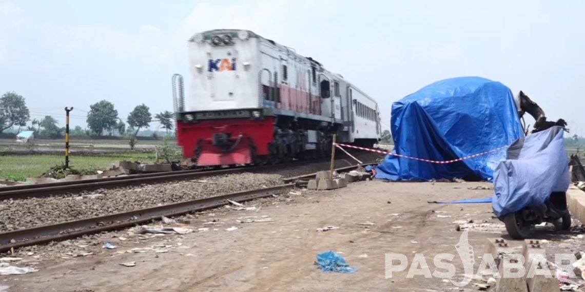 Perjalanan Kereta Api di Haurpugur-Cicalengka Berangsur Normal Pasca Kecelakaan