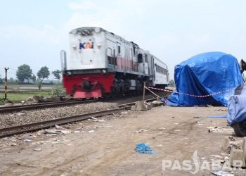 Perjalanan Kereta Api di Haurpugur-Cicalengka Berangsur Normal Pasca Kecelakaan