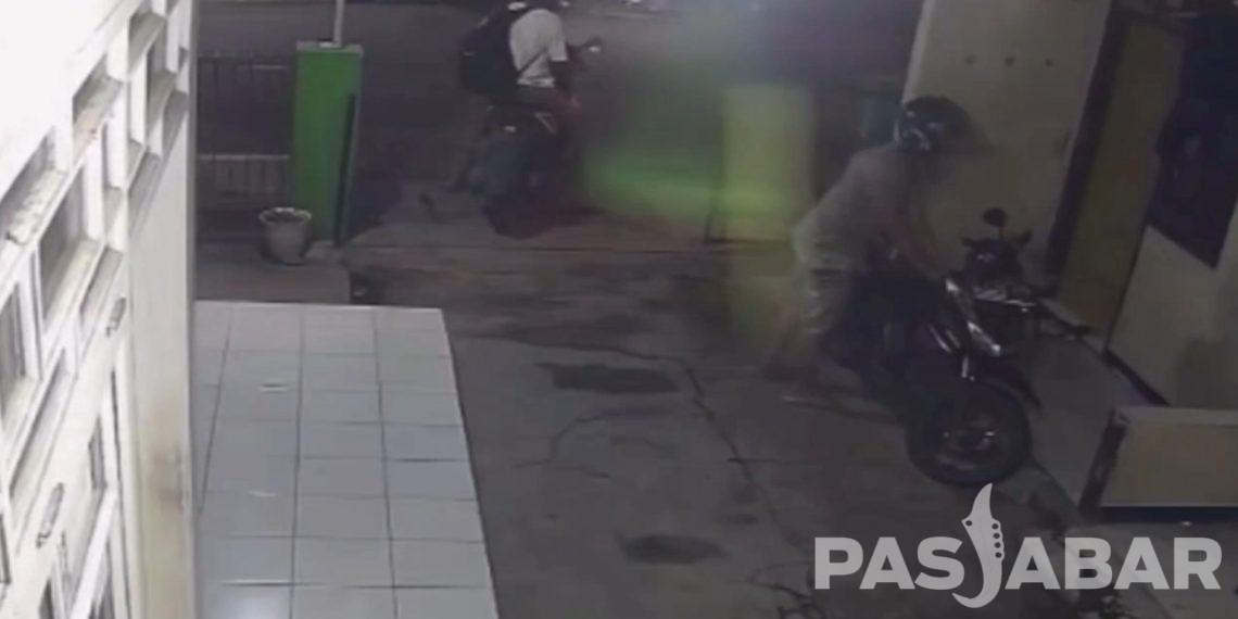 Motor di Kontrakan Raib Dibawa Maling Dalam Hitungan Detik