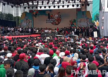 Kampanye Terbuka Capres Ganjar Pranowo Ditemani Megawati