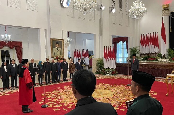 Arsul Sani Dilantik jadi Hakim Konstitusi