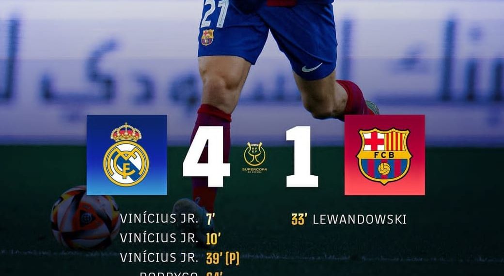 Xavi Dipermalukan dengan Kekalahan 1-4 dari Real Madrid