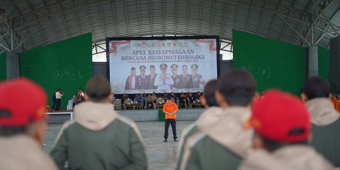 Pemkab Bandung Antisipasi Bencana Saat Pemilu 2024 dengan Apel Kesiapsiagaan