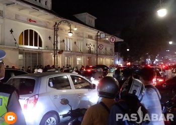 Kemacetan di 18 Titik Kota Bandung Saat Malam Pergantian Tahun