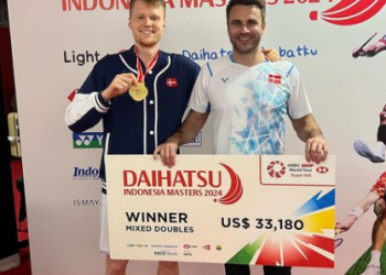Anders Antonsen Juara Indonesia Masters 2024