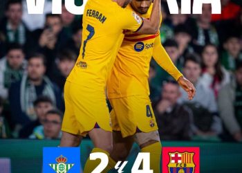 Barcelona Raih poin Penuh saat Melawan Real Betis