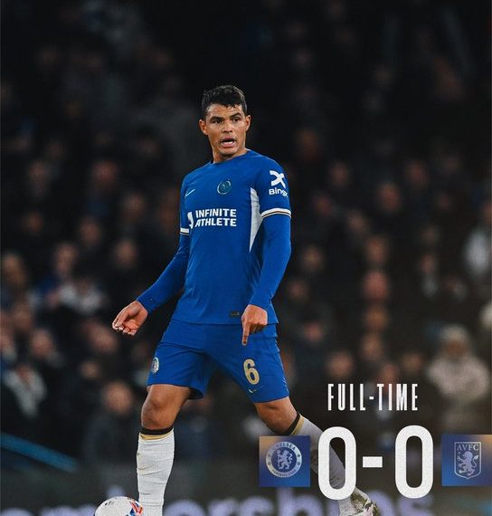 Chelsea dan Aston Villa Imbang Tanpa Gol