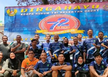 FOTO: Tim Voli Paguyuban Pasundan Menang 3-1 Lawan Kumdam III Siliwangi