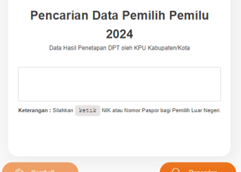 Cara Cek DPT Secara Online, Bisa Pakai HP atau Laptop