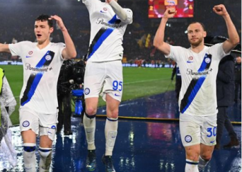 Inter Milan Kalahkan AS Roma di Kandang Sendiri
