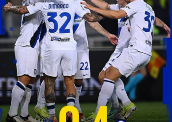 Inter Pesta Gol ke Gawang Lecce, Skor 4-0