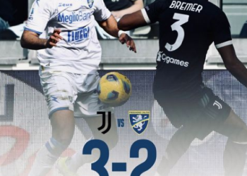 Juventus Vs Frosinone: Susah Payah Juventus Taklukan Frosinone dengan Skor 3-2