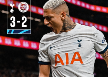 Performa Apik Tottenham Hotspur Mampu Kalahkan Brentford 3-2