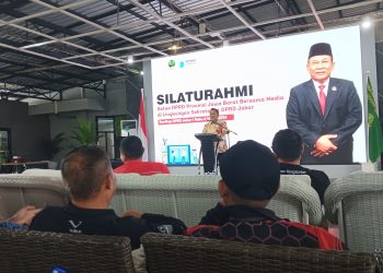 Ketua DPRD Jawa Barat Bersilaturahmi dengan Awak Media