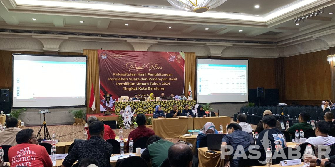 KPU Kota Bandung Telah Selesai Rapat Pleno Rekapitulasi, Ini Hasilnya
