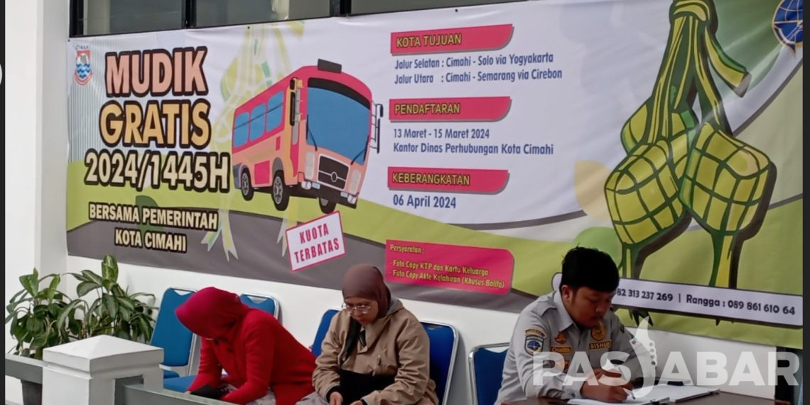 Dishub Kota Cimahi Sediakan Mudik Gratis Bagi 400 Orang
