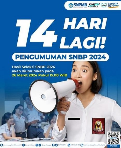Link dan Cara Lihat Hasil SNBP 2024 Diumumkan 26 Maret 2024