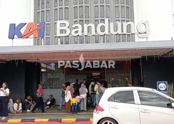 Puluhan Ribu Pemudik Telah Kembali Melalui Stasiun Bandung