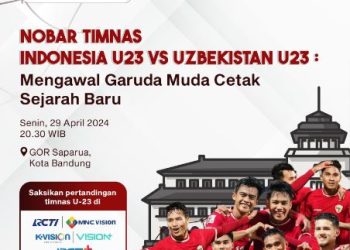 Pj Gubernur Jabar Ajak Warga Nobar Semifinal Piala Asia U-23