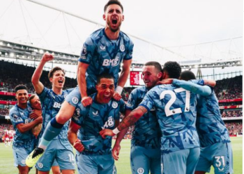 Dipermalukan Aston Villa, Arsenal Gagal Duduki Puncak Klasemen