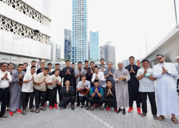 Timnas Indonesia U-23 Merayakan Idul Fitri di Dubai