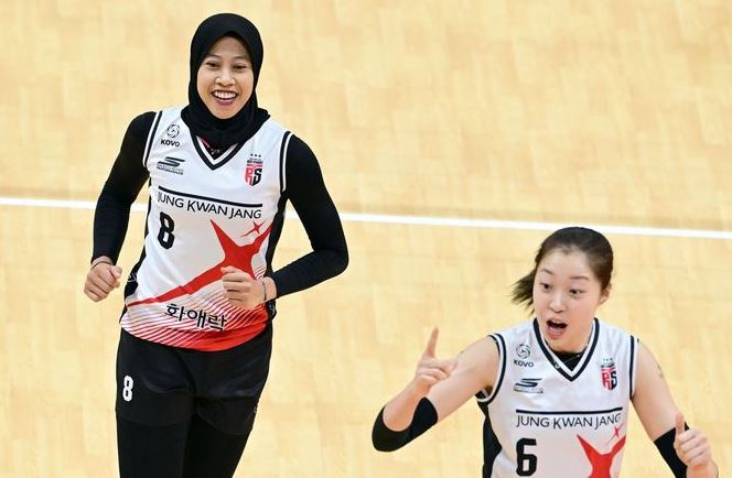Middle Blocker Red Sparks Gemetar di Kampung Halaman Megawati