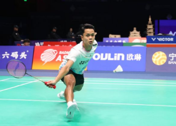 Anthony Ginting Kalah, Wakil Tunggal Putra Indonesia di Singapore Open 2024 Habis