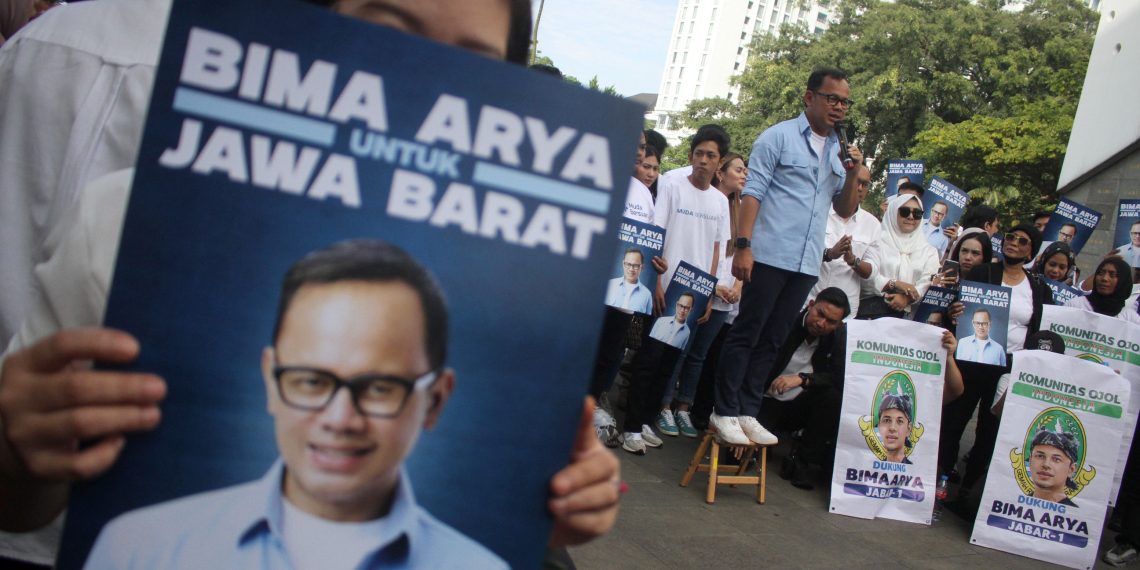 FOTO : Deklarasi Bima Arya Maju Pilgub Jabar 2024