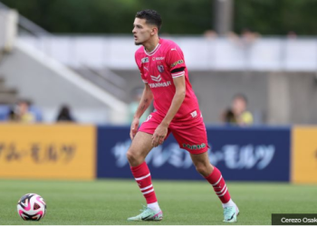 Justin Hubner Dikartu Merah, Cerezo Osaka Menang 0-1