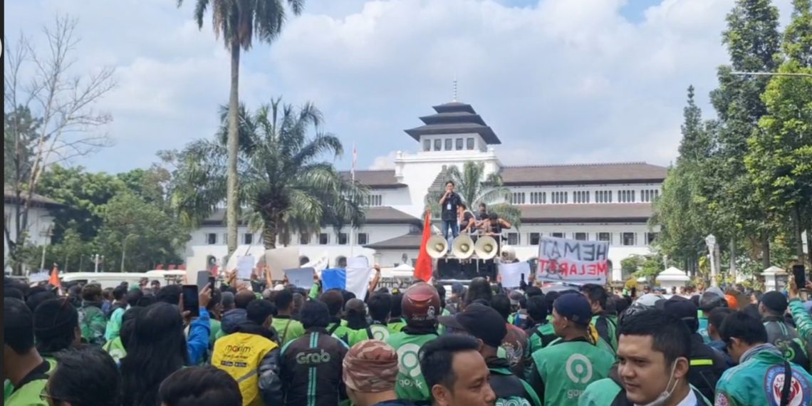 demo driver ojol