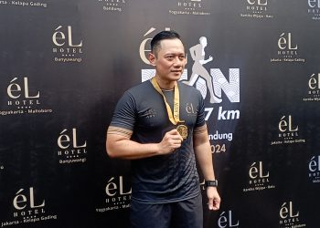 Menteri AHY Membuka eL Run 2024, Apresiasi Rute yang Tunjukan Keindahan Kota Bandung