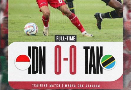 Indonesia Vs Tanzania: Skor 0-0 Menjadi Hasil Akhir