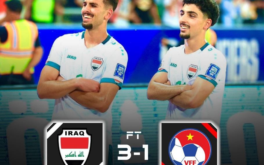 Irak Sapu Bersih Kemenangan di Grup F Kualifikasi Piala Dunia 2026 Zona Asia