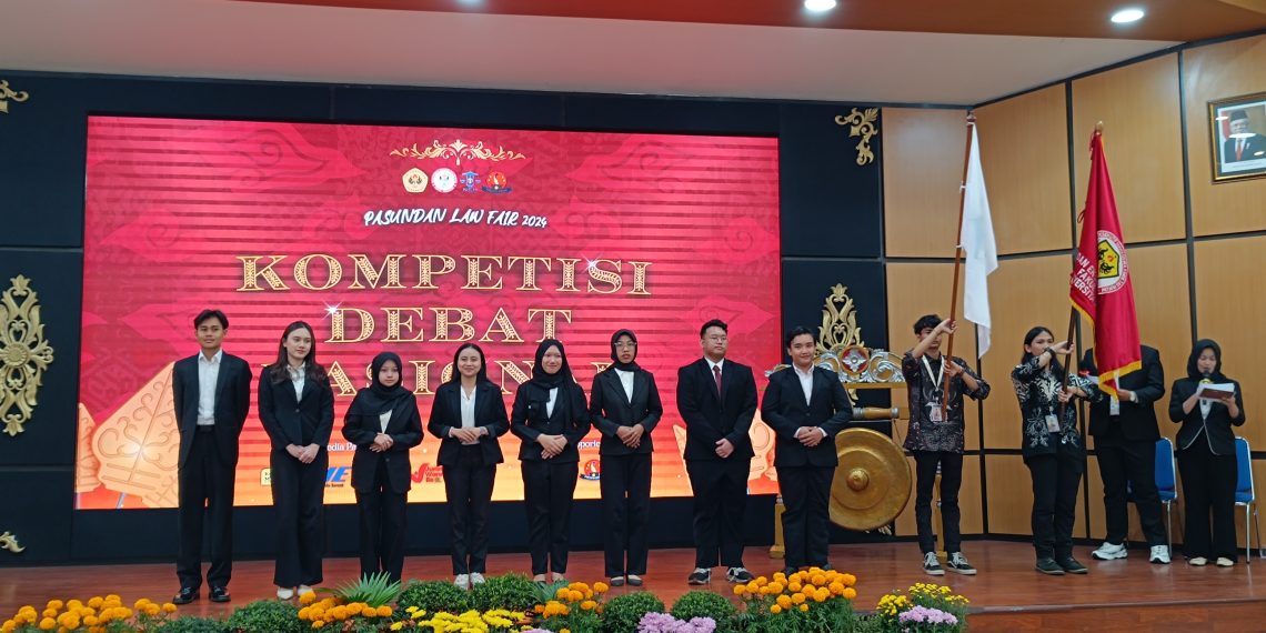 Belasan Kampus Se Indonesia Ikuti Lomba Debat dan Essai Law Fair FH Unpas 2024