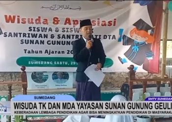 Yayasan Sunan Gunung Geulis Gelar Wisuda dan Santunan untuk Anak Yatim Piatu