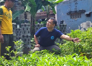 Kang Arfi Kunjungi RW 01 Kurdi, Gang Sempit Punya Segudang Prestasi