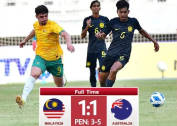 Malaysia Kalah, Australia Rebut Posisi Tiga Piala AFF U-19