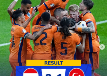 Piala Eropa 2024: Sempat Tertinggal Satu Gol, Belanda Comeback dan Kalahkan Turki di Babak Perempatfinal