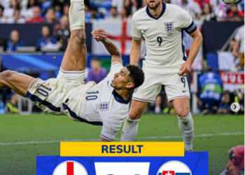 Piala Eropa 2024: Inggris Comeback dan Berhasil Kalahkan Slovakia 2-1