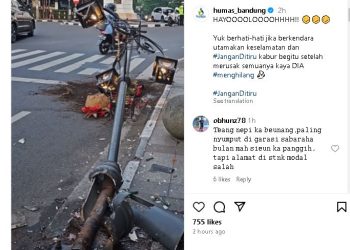 tiang PJU Bandung