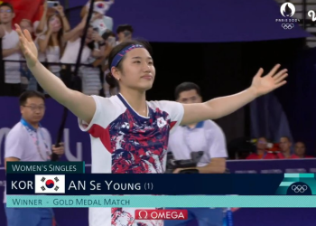 An Se Young Raih Medali Emas Olimpiade Paris 2024