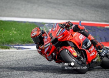 Marquez Terjatuh, Bagnaia Juara Sprint Race MotoGP Austria 2024
