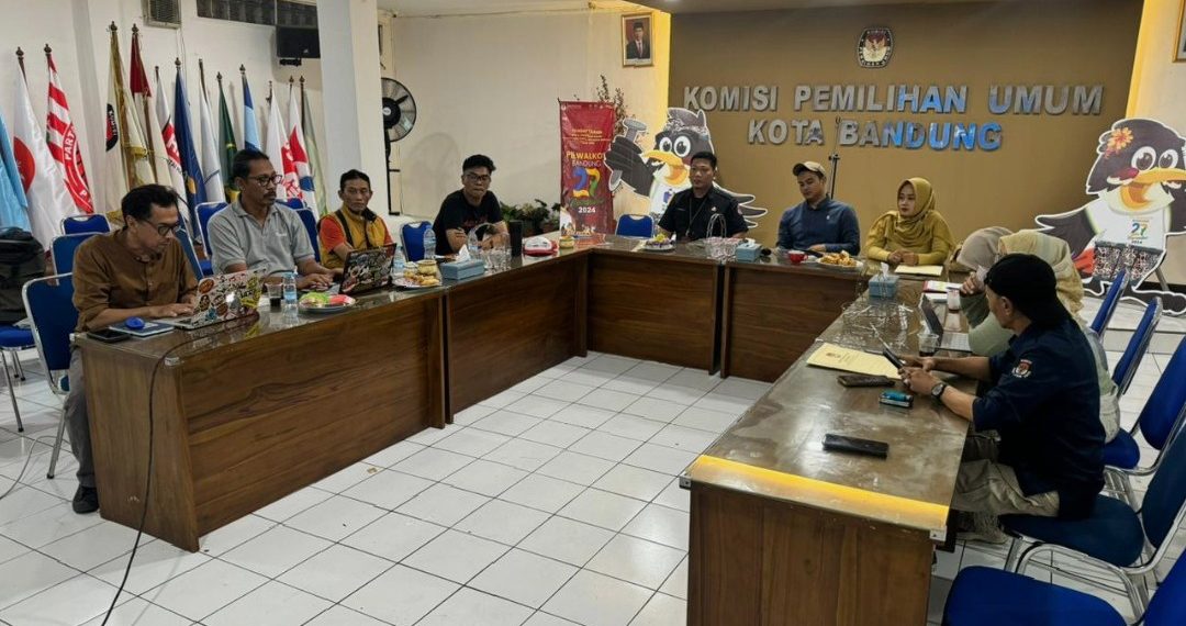 KPU Kota Bandung Tetapkan Empat Paslon di Pilwakot Bandung
