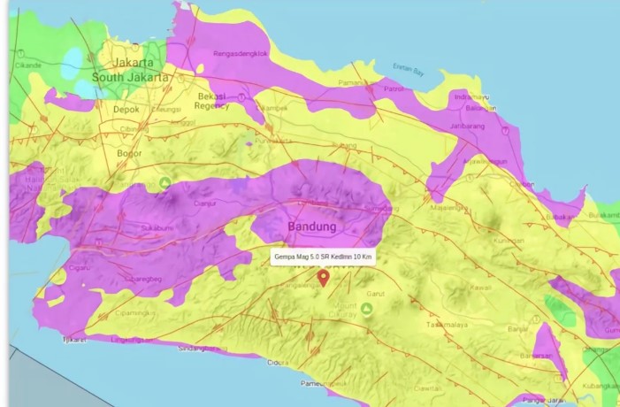 gempa bandung
