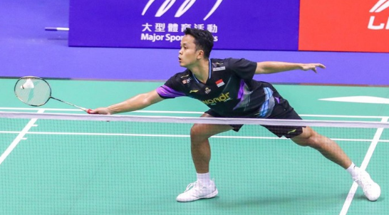 Anthony Sinisuka Ginting Menangkan Pertarungan Sengit Lawan Wakil Taiwan