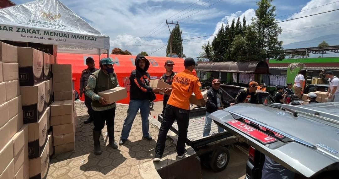 penanganan gempa bandung